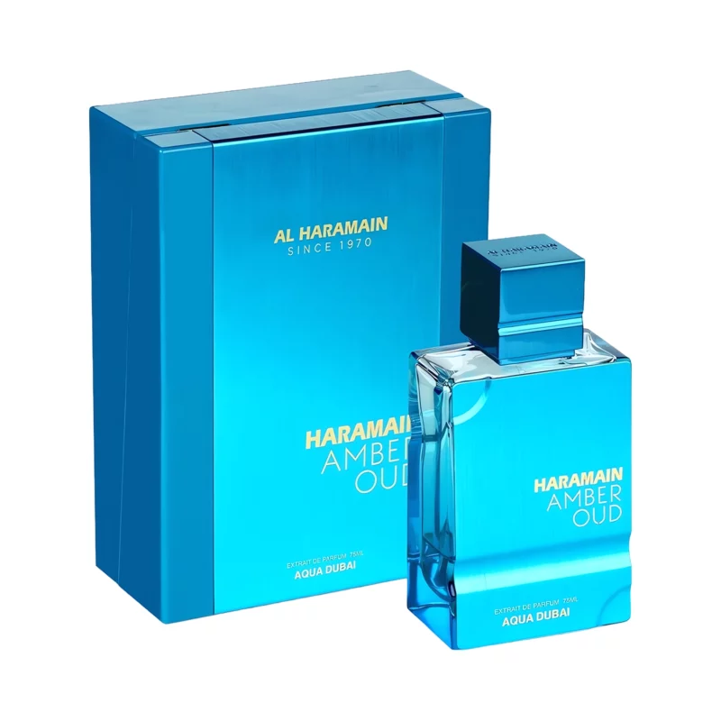Amber Oud Aqua Dubai Al Haramain 75 ML Unisex Parfum 2